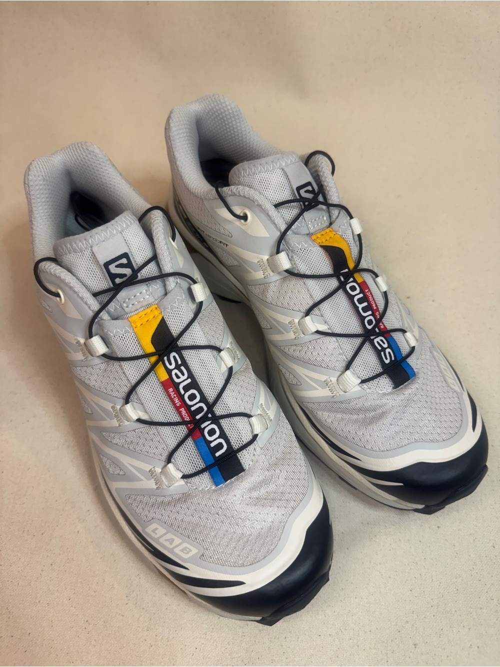 Salomon XT-6 White Sneakers